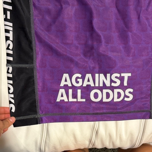 Purple and Black Rash Guard - Picture 3 of 3